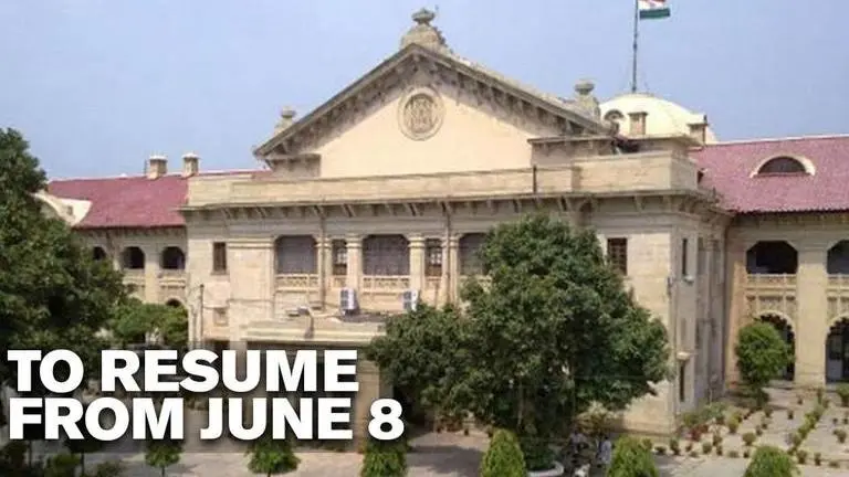 Allahabad High Court to resume its functioning from June 8 as Centre eases lockdown Allahabad