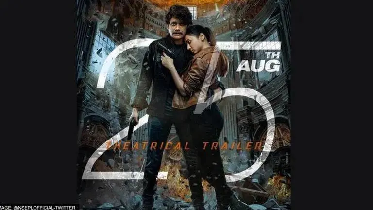 'The Ghost' makers unveil intriguing poster to wish Nagarjuna on his birthday; See here The Ghost