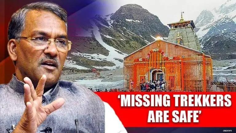 SDRF on rescue mission to bring back missing trekkers in Kedarnath, helicopter deployed Uttarakhand