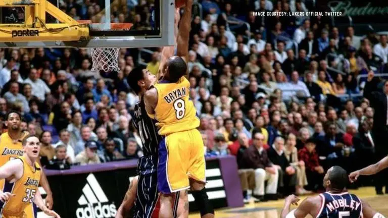 Kobe Bryant dunks on Yao Ming in 52-point game vs Rockets in 2003 throwback video: Watch kobe bryant dunks on yao ming