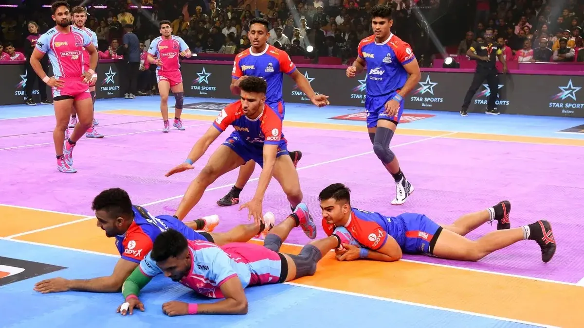 Defending champions Jaipur Pink Panthers battle Haryana Steelers in semi-final 2 of PKL Season 10 Jaipur Pink Panthers