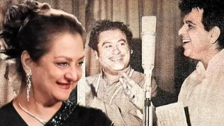 Saira Banu remembers Kishore Kumar on birth anniversary, shares photo wih Dilip Kumar Saira Banu
