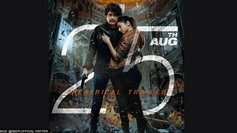 Nagarjuna & Sonal Chauhan look fierce in 'The Ghost' new poster; trailer out on THIS date The Ghost movie