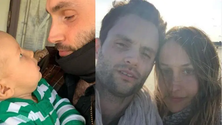 Penn Badgley's Wife Shares His First Photo With Newborn Son; Fans Call Him 'Papa Penn' Penn Badgley