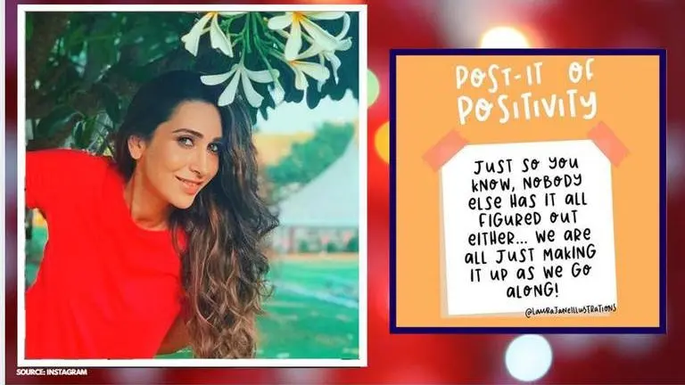 Karisma Kapoor shares post on 'positivity', fans say 'This is so true' Karisma Kapoor