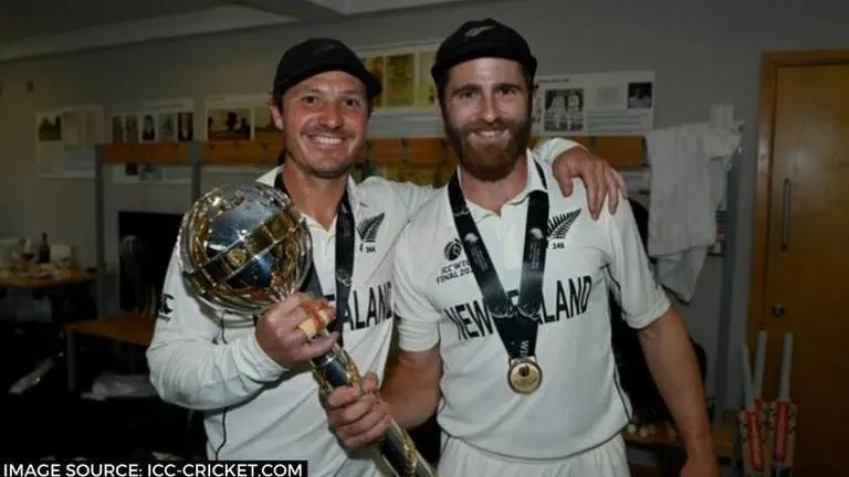 WTC Final 2021 mace finds special seat of its own on NZ's flight back home; see picture WTC Final 2021
