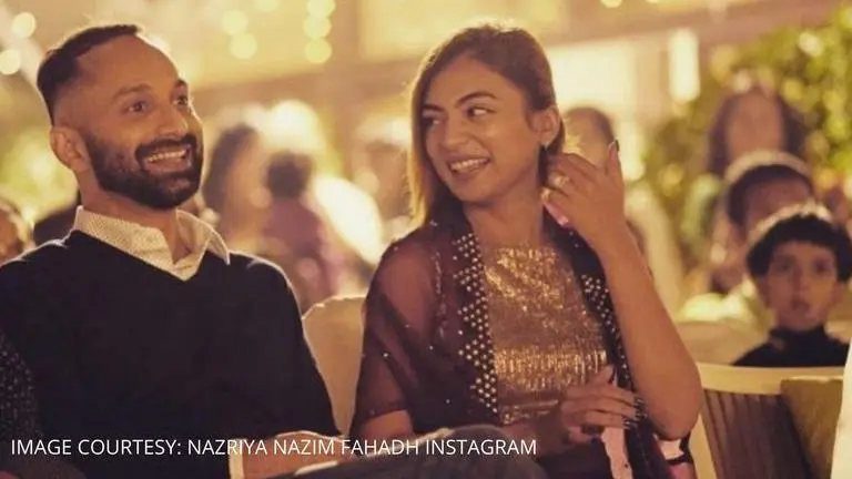 Nazriya Nazim pens a note for Fahadh Faasil who 'owns her heart' on his birthday; Read Nazriya Nazim