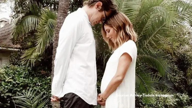 In frame: Ashley Tisdale and Christopher French, Source: Instagram