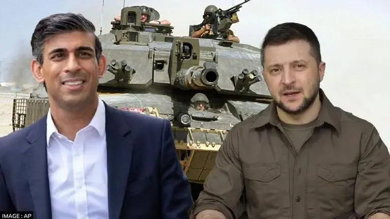 Ukraine receives UK's Challenger tanks as allies speed up weapons supply against Russia Ukraine-UK tanks