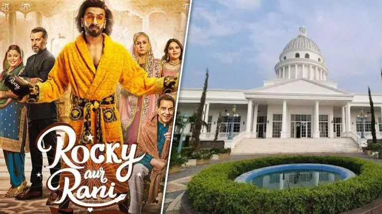 Did you know Randhawa house from Rocky Aur Rani Kii Prem Kahaani is in Delhi? Rocky Randhawa house