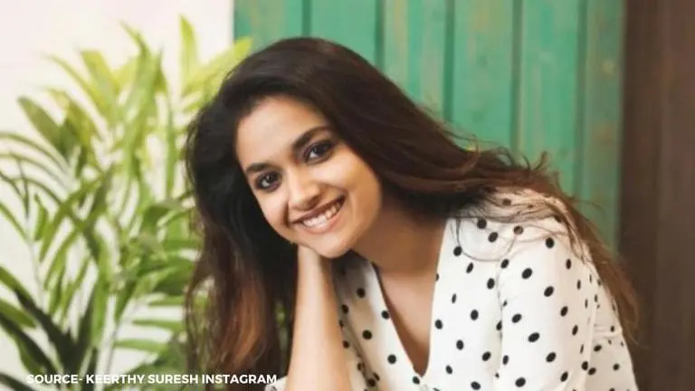 Keerthy Suresh's 'Rang De' BTS: When a fake punch turned into a real one In pic: Keerthy Suresh; Source: Keerthy Suresh Instagram