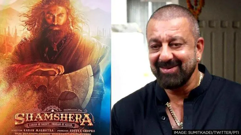 Sanjay Dutt's fierce looks from 'Shamshera' out, actor says 'excited to play antagonist' Sanjay Dutt, Shamshera, Shamshera release date