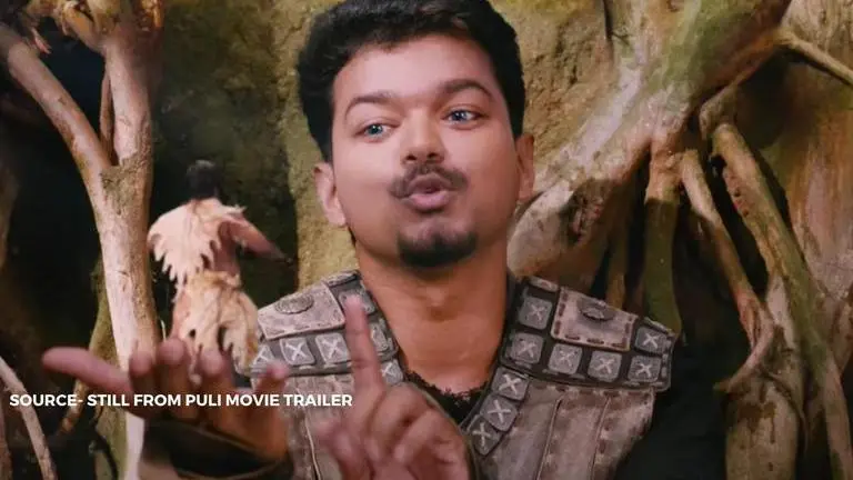 Thalapathy Vijay's movie Puli was his first film with Shruti Haasan; read movie trivia Thalapathy Vijay