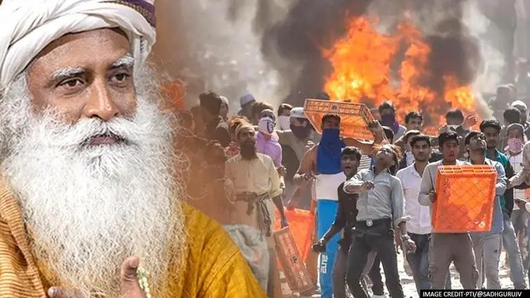 Delhi riots: 'There are more peaceful ways to solve issues', says Sadhguru Sadhguru