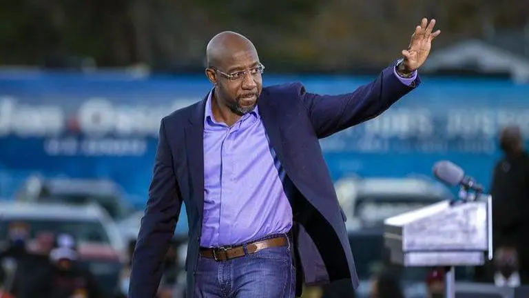 `Only in America': Warnock's rise from poverty to US senator