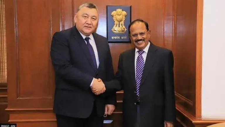 Kyrgyzstan's Security Council Secy meets NSA Doval for Strategic Dialogue on Afghanistan Kyrgyzstan