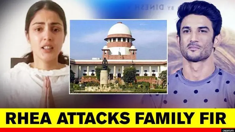 Rhea Chakraborty attacks Sushant's father's FIR; claims 'no cognisable offence' in SC note Rhea Chakraborty