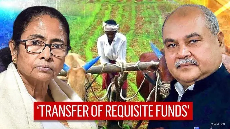 Mamata Banerjee writes to Union Agri Min; seeks transfer of funds to state under PM-KISAN Mamata Banerjee