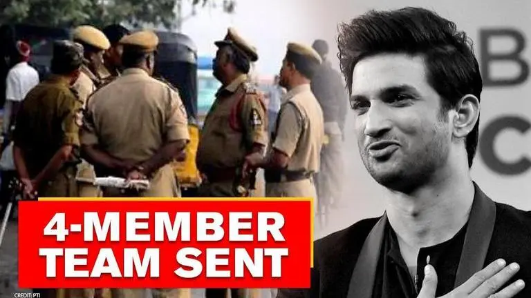 Sushant Singh Rajput death probe: Bihar Police sends 4 member team to Mumbai Sushant Singh Rajput