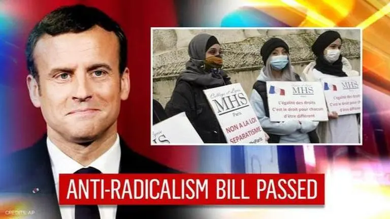 Big win for Macron as French Parliament passes anti-radicalism bill amid protests France