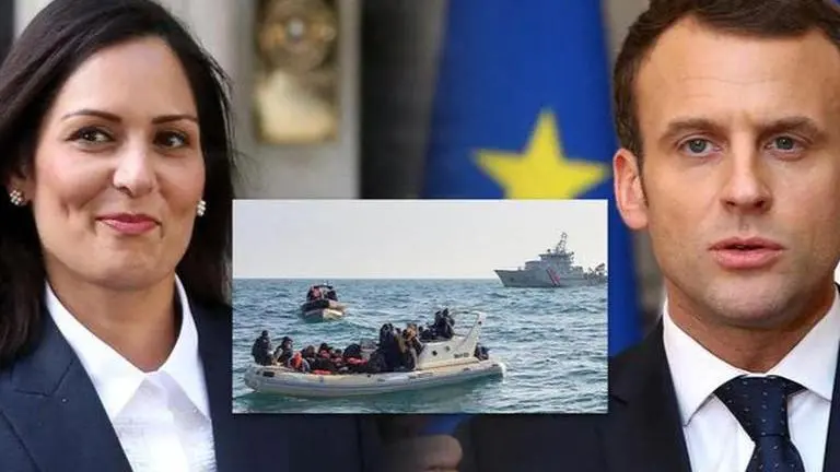 French President draws flak for not inviting UK to EU talks on Channel migrant crisis Emmanuel Macron