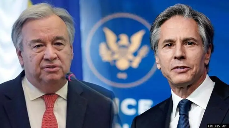 Blinken discusses multiple issues with Guterres, hails UN’s role as 'indispensable anchor' Blinken