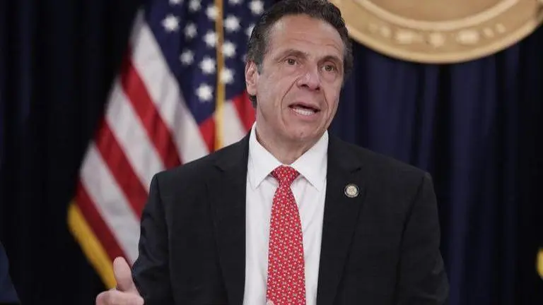 New York Governor Andrew Cuomo discusses police reform measures with state lawmakers New York