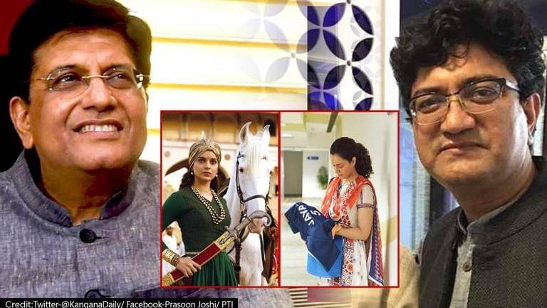 Prasoon Joshi, Piyush Goyal congratulate Kangana Ranaut for her 4th ...