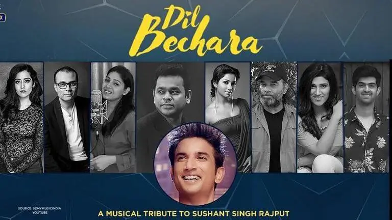 Sushant Singh Rajput's fans "couldn't stop crying" watching 'Dil Bechara' Musical tribute Sushant Singh Rajput