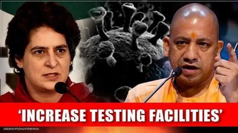 Priyanka Vadra pens letter to UP CM Yogi amid Covid crisis; demands increased testing COVID-19