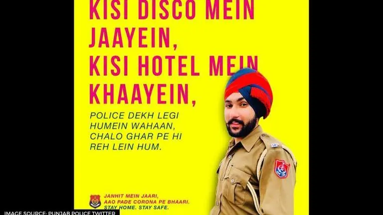 Times the Punjab Police gave a 'viral' twist to Coronavirus and won over the internet punjab police