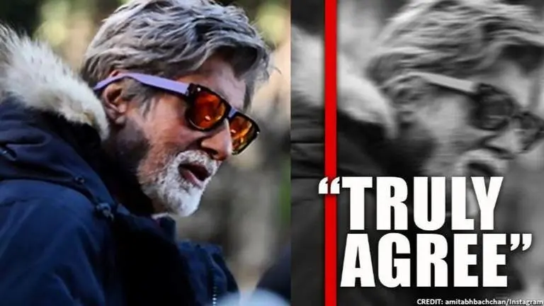 Amitabh Bachchan's thought-jerker on a lesson from Coronavirus bleakness resounds online Amitabh Bachchan