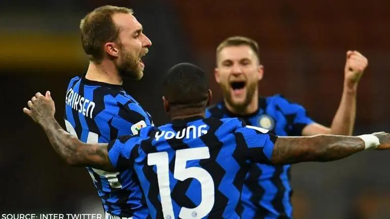 Christian Eriksen strikes stunning free-kick in Milan derby to power Inter's win: WATCH christian eriksen
