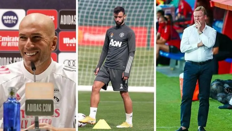 Bruno Fernandes linked with move to Real Madrid or Barcelona months after joining United bruno fernandes transfer