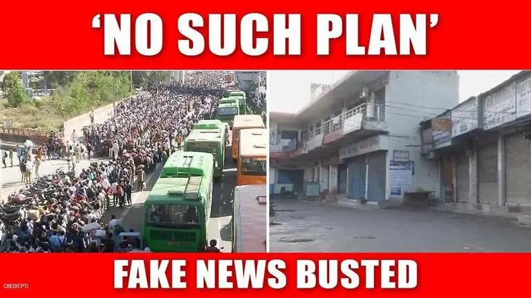 Prasar Bharti busts website's fake-news about India extending 21-day Coronavirus lockdown lockdown