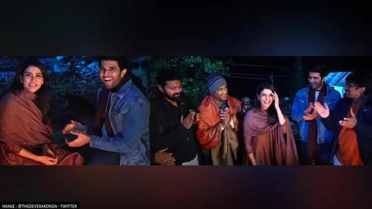 Vijay Deverakonda arranged special surprise for his VD 11 co-star Samantha on her birthday vijay deverakonda