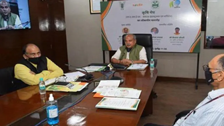 Narendra Singh Tomar launches ICAR's data recovery centre 'Krishi Megh' at Hyderabad ICAR