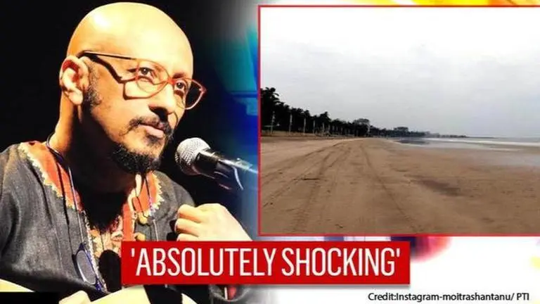 Shantanu Moitra shocked by open defecation on Mumbai beach, says 'yet it's city of dreams' Shantanu Moitra shocked by open defecation on Mumbai beach, says 'yet it's city of dreams'