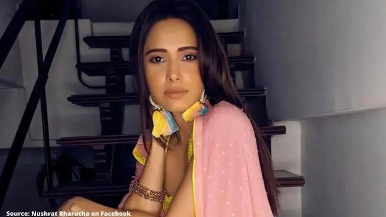 Nushrratt Bharuccha steps out after 3 months for work: 'I was covered from head to toe' Nushrratt Bharuccha