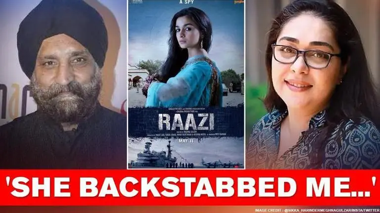 'I was removed from everything': Harinder Sikka claims Meghna Gulzar didn't credit him Harinder Sikka