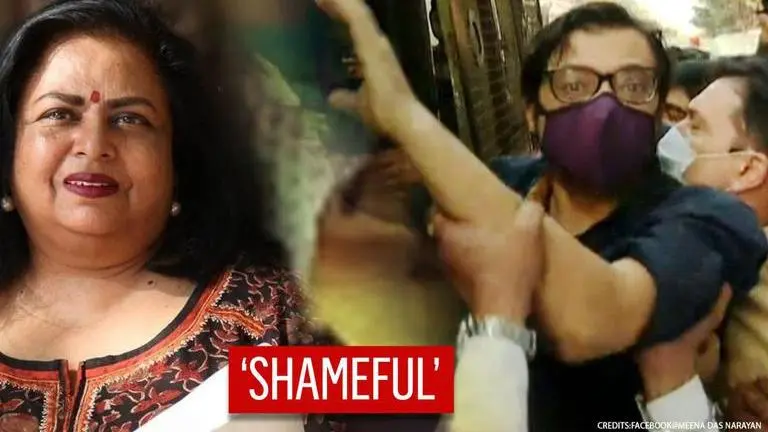 'Arnab Goswami arrested for reporting the truth': Meena Das Narayan slams police action Arnab Goswami