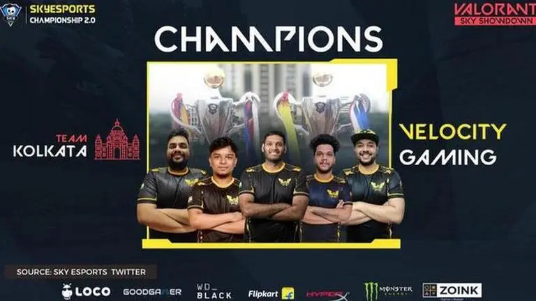 Team Kolkata emerge as champions of ₹150,000 Skyesports Valorant Championship 2.0 team kolkata