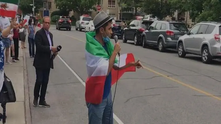 Canada: Protest held outside Chinese consulate in Toronto