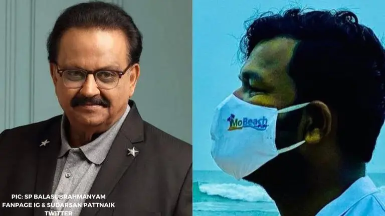 Sand Artist Sudarsan Pattnaik Pays Heartfelt Tribute To SP Balasubrahmanyam; See pic here SP Balasubrahmanyam