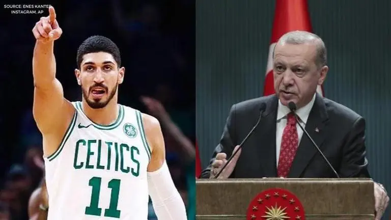 Enes Kanter calls out Turkey President Erdogan with NBA personalized jersey idea Enes Kanter