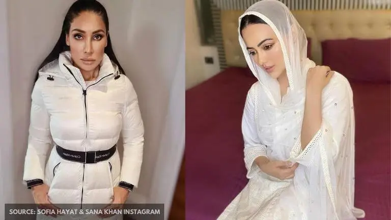 Sofia Hayat finally opens up on being compared to Sana Khan, says 'Leave her alone' sofia hayat