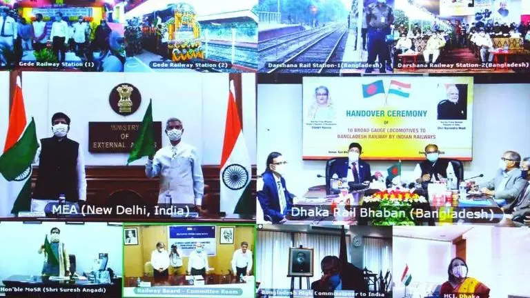 Bangladesh thanks India for providing 10 broad gauge diesel locomotives