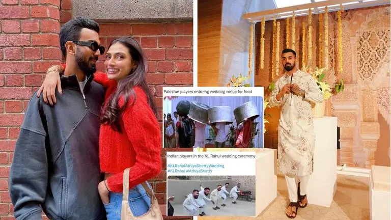 KL Rahul's wedding to actress Athiya Shetty triggers meme-fest for Indian cricket fans KL Rahul, Athiya Shetty