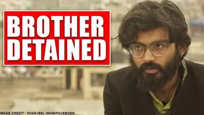 Amid search for Sharjeel Imam over 'break India' call, Bihar Police detains his brother jahanabad