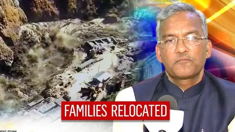 Uttarakhand tragedy: CM Rawat approves relocation of families, rescue operation continues